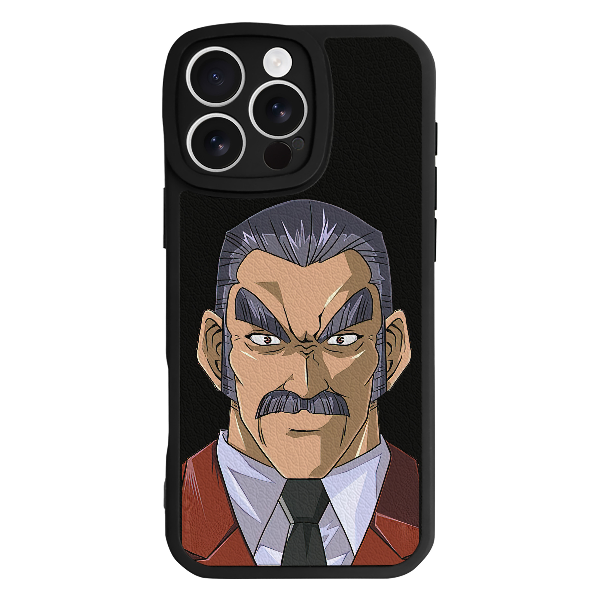 遊☆戯☆王 Yu-Gi-Oh! 【iPhone 16シリーズ対応】シリコンスマホケース（レザー調） 材質：シリコン
